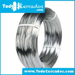 Alambre para tensar y atar de 2.40 mm.