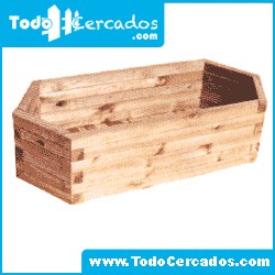 Macetero Bexagonal 50 X 115 cm.