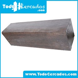 Metro lineal de viga de hormigón imitación a madera San Gil 15 X 20 cm. Hasta 4 metros.