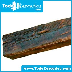 Metro lineal de viga de hormigón imitación a madera Plasencia 23 X 17 cm. Hasta 4 metros.