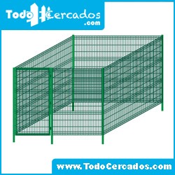 Jaulas boxes para perros de 6,25m. cuadrados 1 m. de altura