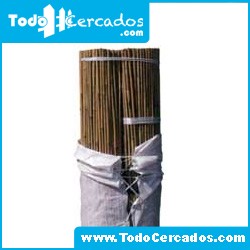 Tutor de bambú Bala 200 unidades 240 cm. diámetro 16-18 mm.