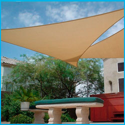 Toldo Vela Triangular 3,6m.